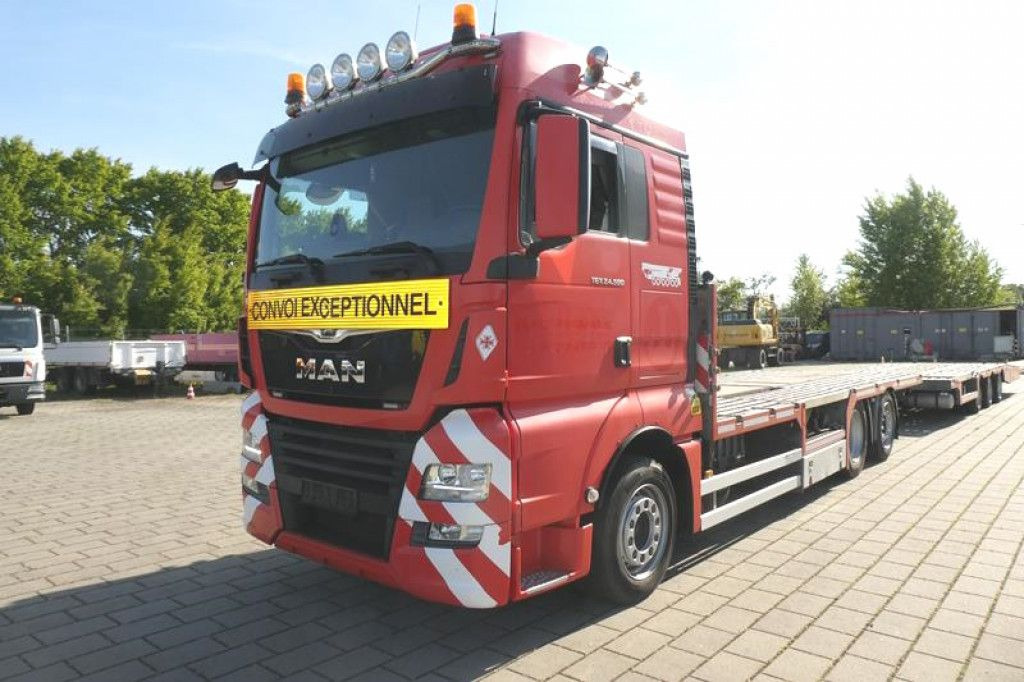 MAN TG-X 24.500 6x2-4 LL-U Pritsche Maschinentranspo - Бордови камион: снимка 2 MAN TG-X 24.500 6x2-4 LL-U Pritsche Maschinentranspo - Бордови камион: снимка 2