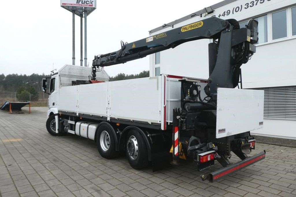 Mercedes-Benz Antos 2543 L/6x2 Pritsche Heckkran - Камион с кран: снимка 4 Mercedes-Benz Antos 2543 L/6x2 Pritsche Heckkran - Камион с кран: снимка 4