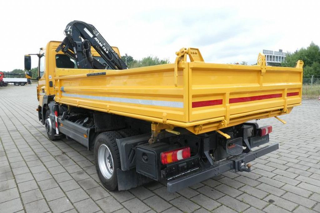 Mercedes-Benz Atego 1224 K 2-Achs Kipper Kran 2x Hdr Ausschub - Самосвал камион, Камион с кран: снимка 4 Mercedes-Benz Atego 1224 K 2-Achs Kipper Kran 2x Hdr Ausschub - Самосвал камион, Камион с кран: снимка 4