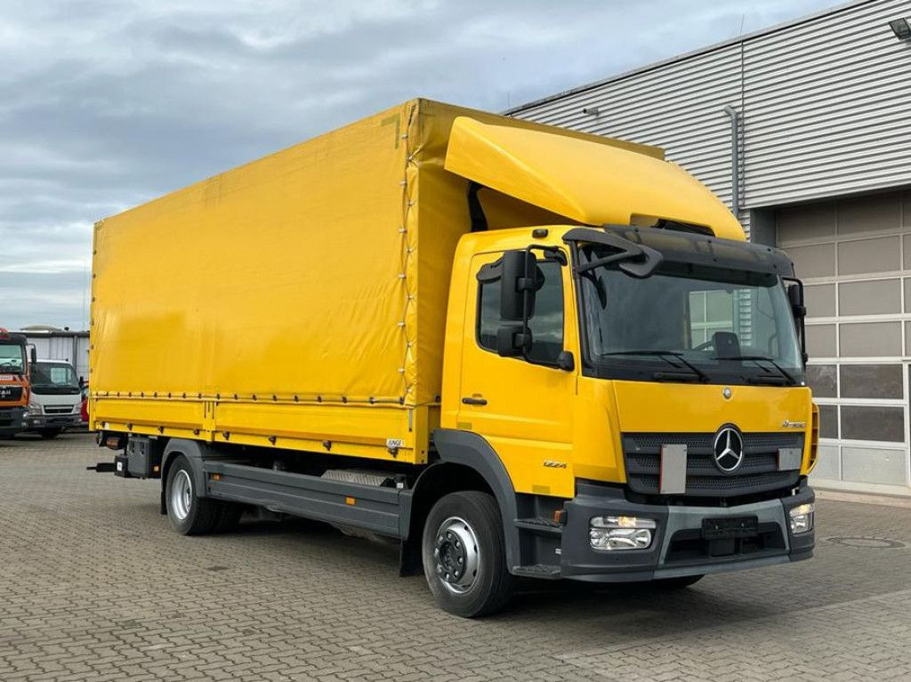 Mercedes-Benz Atego 1224 L Pritsche LBW LBW 1.5to - Камион с брезент: снимка 2 Mercedes-Benz Atego 1224 L Pritsche LBW LBW 1.5to - Камион с брезент: снимка 2