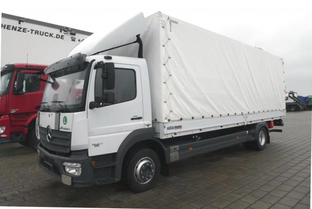 Mercedes-Benz Atego 1527 L Pritsche LBW - Камион с брезент: снимка 2 Mercedes-Benz Atego 1527 L Pritsche LBW - Камион с брезент: снимка 2
