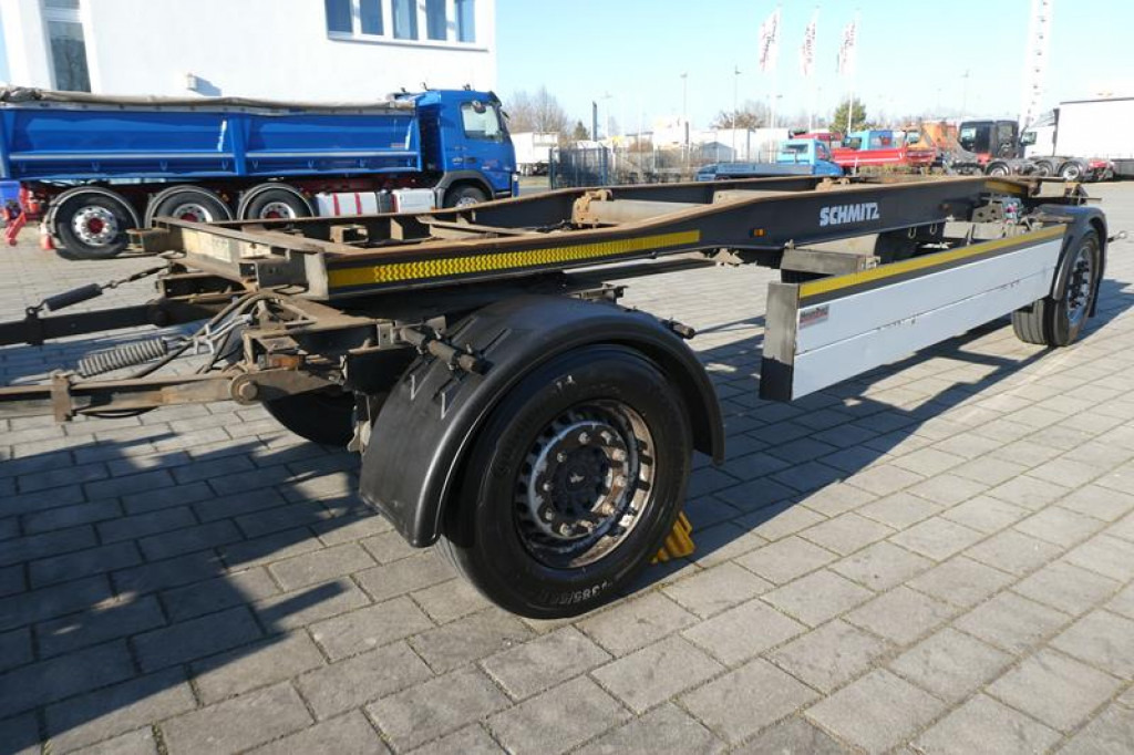 SCHMITZ GOTHA SCHMITZ GOTHA Abrollcontainernanhänger Containeranhänger ACF 18 S -Schlitten - Мултилифт/ Лифтдъмпер ремарке: снимка 1 SCHMITZ GOTHA SCHMITZ GOTHA Abrollcontainernanhänger Containeranhänger ACF 18 S -Schlitten - Мултилифт/ Лифтдъмпер ремарке: снимка 1