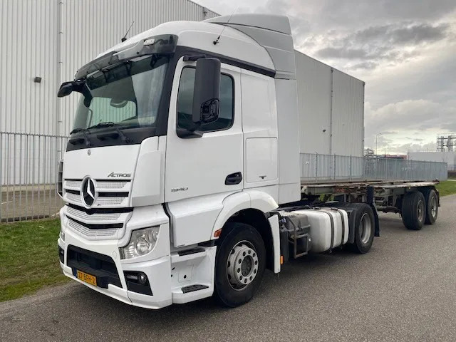 Mercedes-Benz Actros 1840 stream space cabine met spoilers zonneklep, apk gekeurd - Влекач: снимка 1 Mercedes-Benz Actros 1840 stream space cabine met spoilers zonneklep, apk gekeurd - Влекач: снимка 1