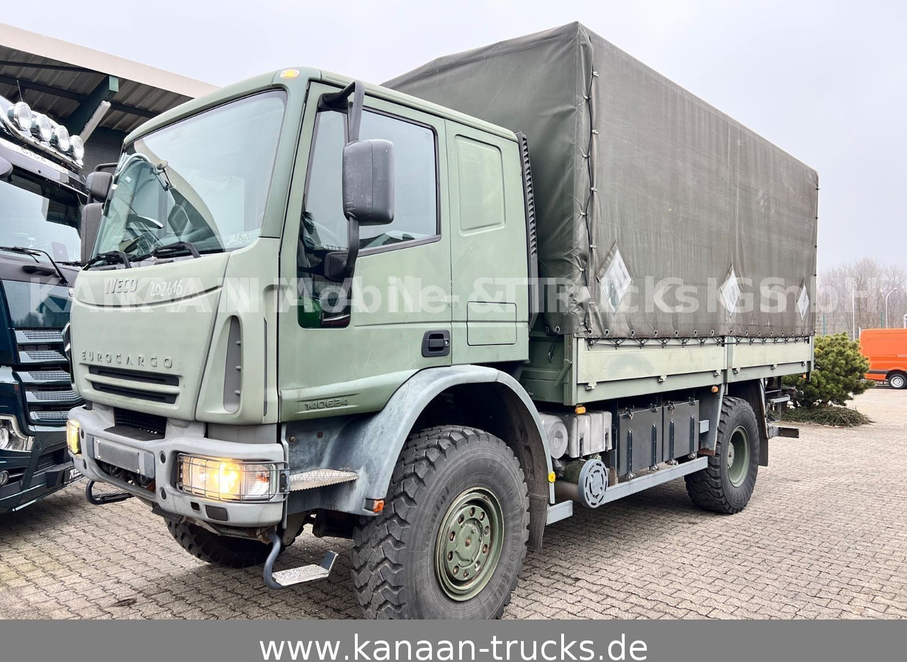 Iveco 140 E240 Eurocargo 4x4 Miltär Camper Expedition - Камион с брезент: снимка 2 Iveco 140 E240 Eurocargo 4x4 Miltär Camper Expedition - Камион с брезент: снимка 2