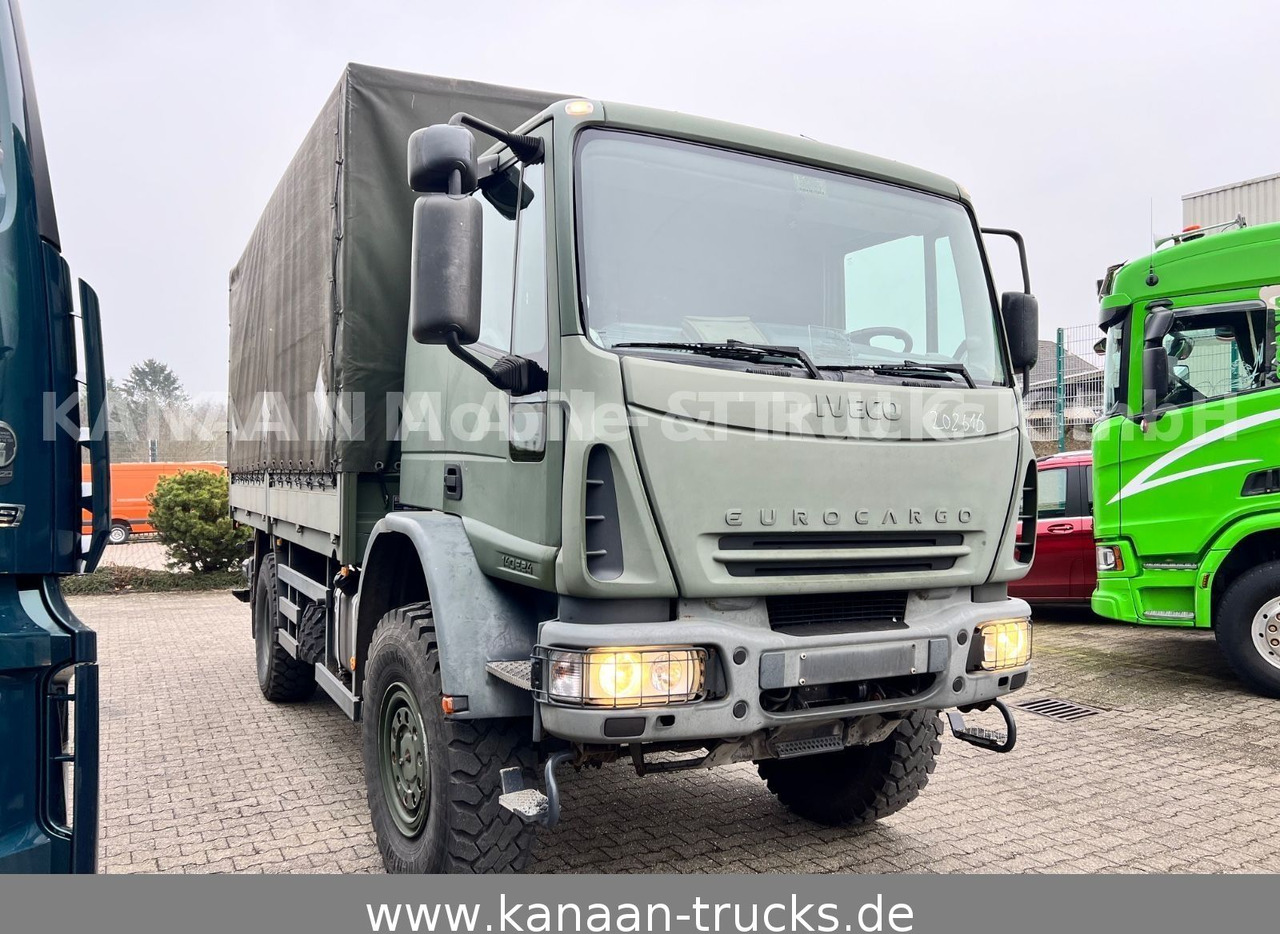 Iveco 140 E240 Eurocargo 4x4 Miltär Camper Expedition - Камион с брезент: снимка 1 Iveco 140 E240 Eurocargo 4x4 Miltär Camper Expedition - Камион с брезент: снимка 1