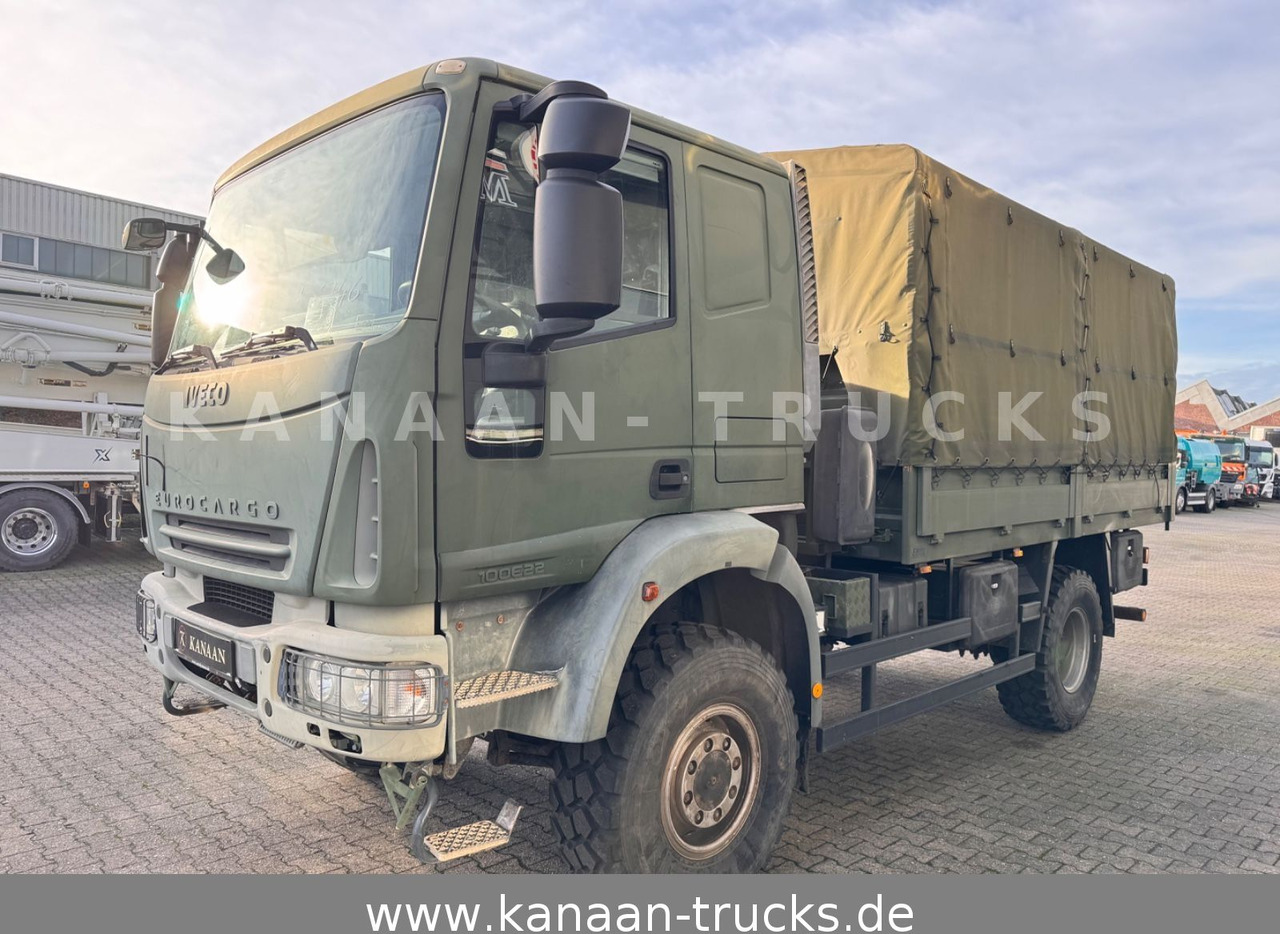 Iveco ML100E22WM-BW 4x4 Camper Exped - Камион с брезент: снимка 2 Iveco ML100E22WM-BW 4x4 Camper Exped - Камион с брезент: снимка 2
