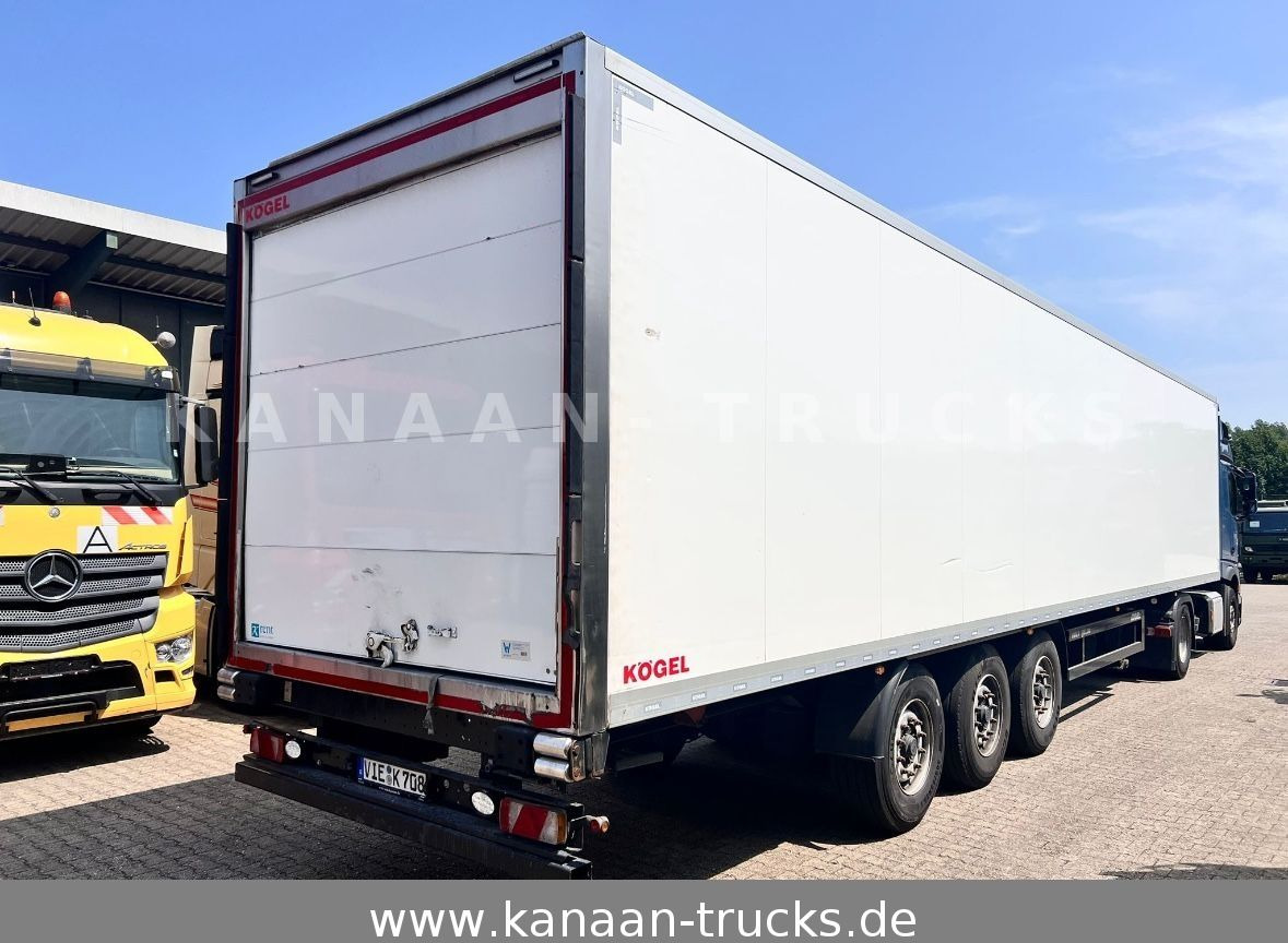 Kögel S24-4 Kühlkoffer CarrierVector1550 Rolltor Lenk - Затворена каросерия полуремарке: снимка 1 Kögel S24-4 Kühlkoffer CarrierVector1550 Rolltor Lenk - Затворена каросерия полуремарке: снимка 1