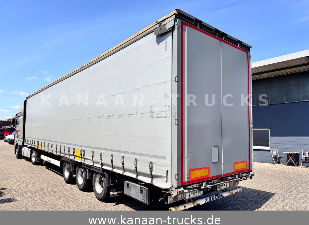 Krone SD Curtainsider MEGA Jumbo XL Zert Getränke etc - Брезентово полуремарке: снимка 1 Krone SD Curtainsider MEGA Jumbo XL Zert Getränke etc - Брезентово полуремарке: снимка 1