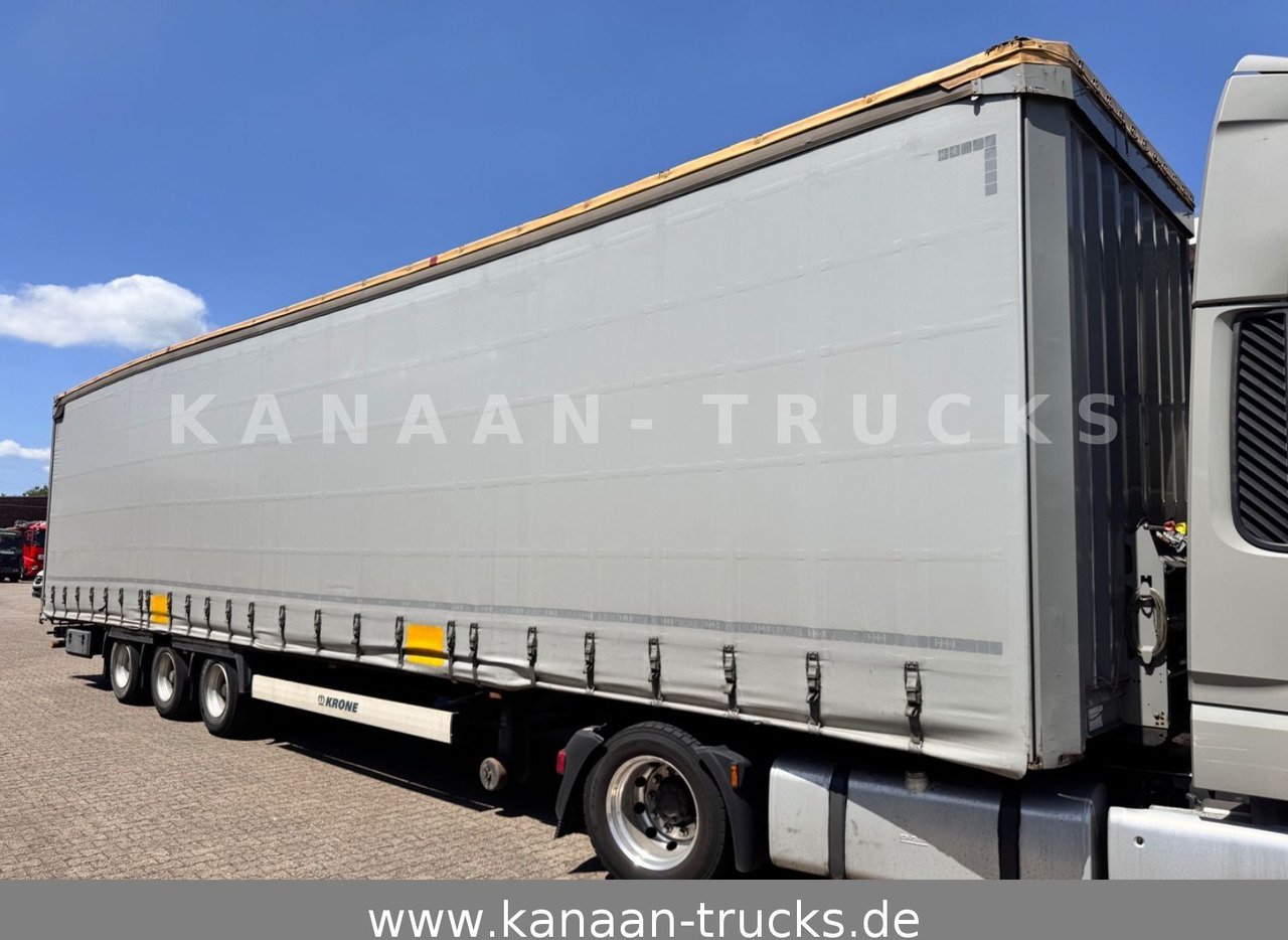 Krone SD Curtainsider MEGA Jumbo XL Zert Getränke etc - Брезентово полуремарке: снимка 2 Krone SD Curtainsider MEGA Jumbo XL Zert Getränke etc - Брезентово полуремарке: снимка 2