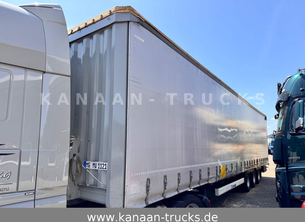 Krone SD Curtainsider MEGA Jumbo XL Zert Getränke etc - Брезентово полуремарке: снимка 4 Krone SD Curtainsider MEGA Jumbo XL Zert Getränke etc - Брезентово полуремарке: снимка 4