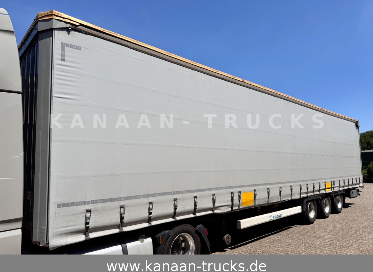 Krone SD Curtainsider MEGA Jumbo XL Zert Getränke etc - Брезентово полуремарке: снимка 5 Krone SD Curtainsider MEGA Jumbo XL Zert Getränke etc - Брезентово полуремарке: снимка 5