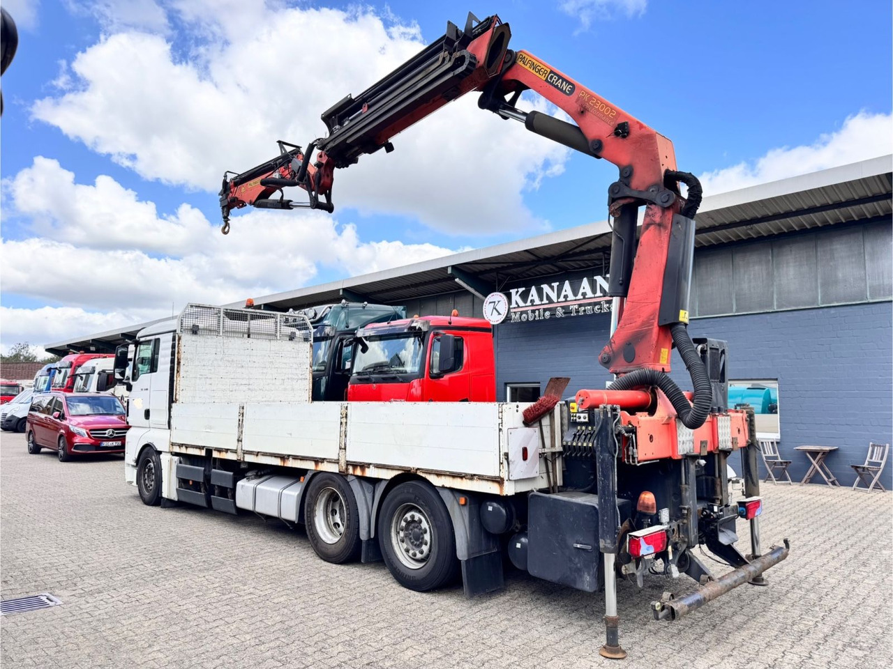 MAN 26.480 TGX 6x2 Palfinger 23002 Fly-Jib ca 21 m - Камион с кран: снимка 4 MAN 26.480 TGX 6x2 Palfinger 23002 Fly-Jib ca 21 m - Камион с кран: снимка 4
