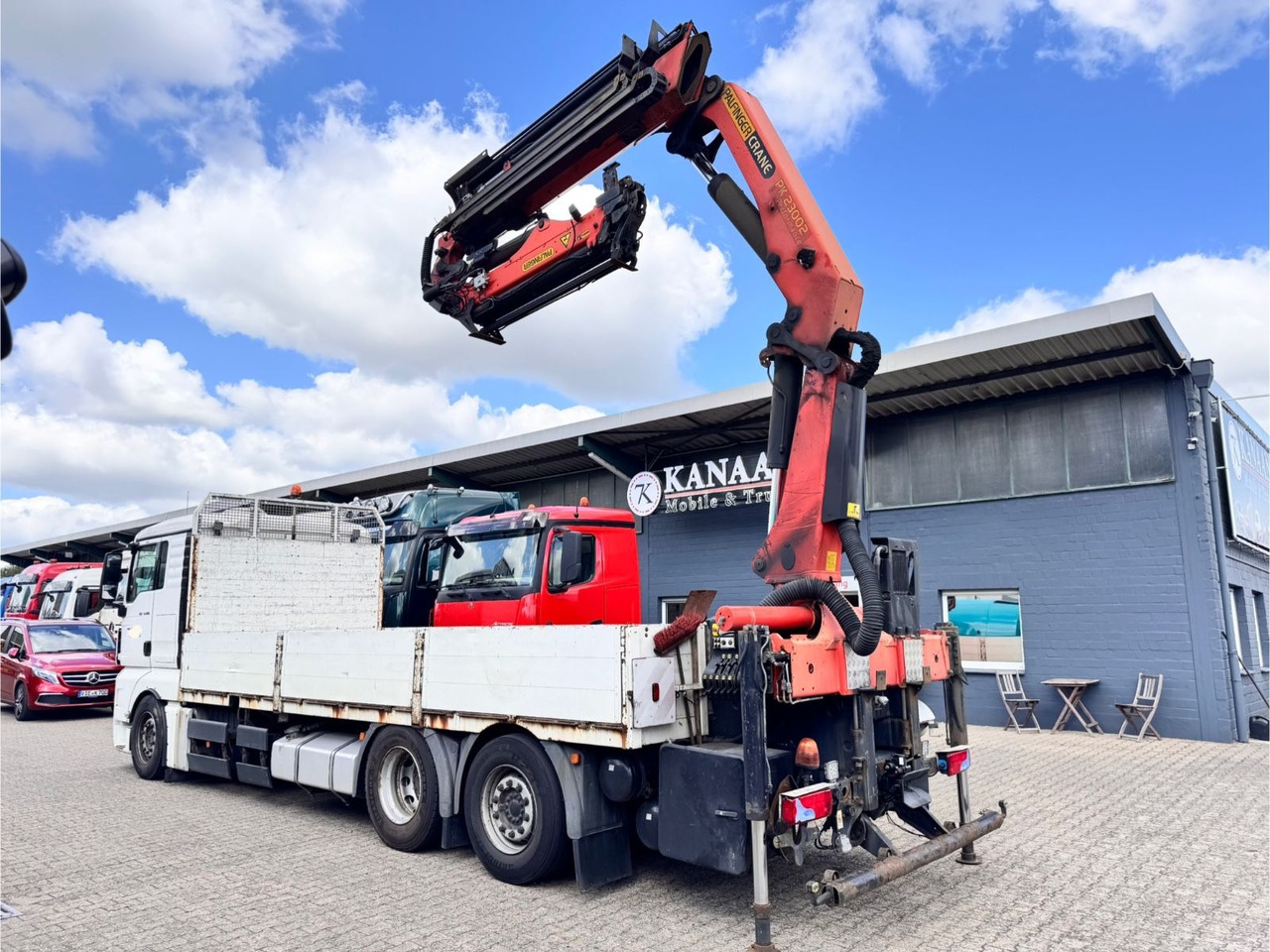MAN 26.480 TGX 6x2 Palfinger 23002 Fly-Jib ca 21 m - Камион с кран: снимка 1 MAN 26.480 TGX 6x2 Palfinger 23002 Fly-Jib ca 21 m - Камион с кран: снимка 1