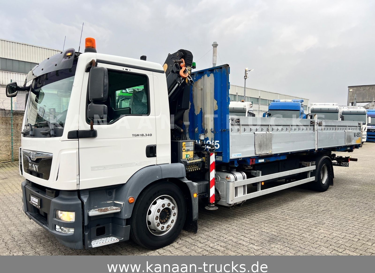 MAN TGM 18.340 LL BDF PK9002 Pritsche EURO6 - Камион с кран: снимка 3 MAN TGM 18.340 LL BDF PK9002 Pritsche EURO6 - Камион с кран: снимка 3