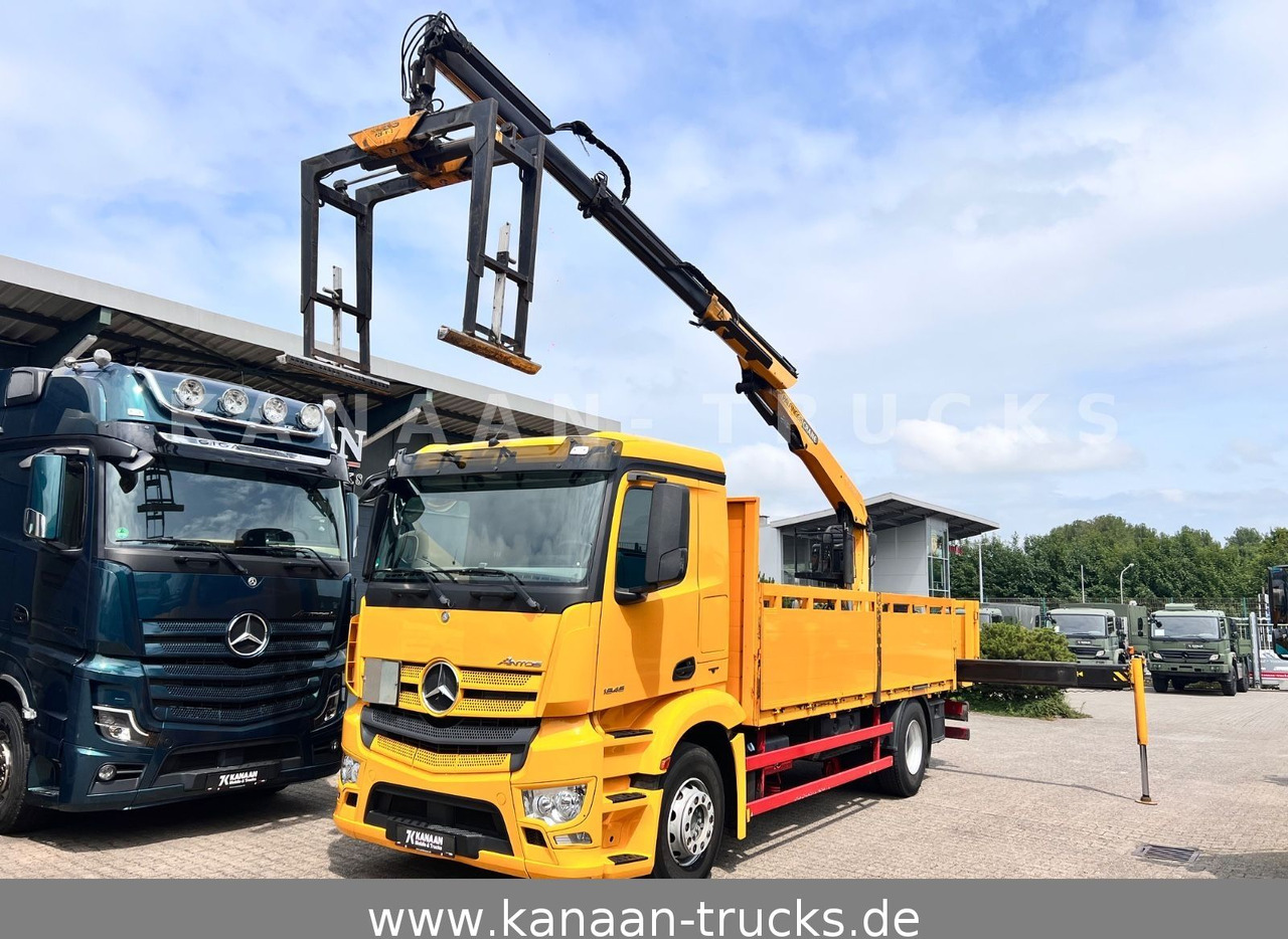 Mercedes-Benz 1845 Antos 4x2 Baustoffkran Palfinger 21001L - Камион с кран: снимка 3 Mercedes-Benz 1845 Antos 4x2 Baustoffkran Palfinger 21001L - Камион с кран: снимка 3