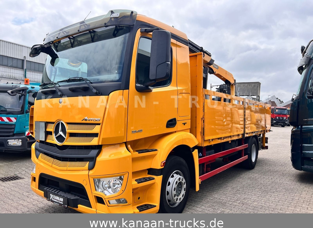 Mercedes-Benz 1845 Antos 4x2 Baustoffkran Palfinger 21001L - Камион с кран: снимка 2 Mercedes-Benz 1845 Antos 4x2 Baustoffkran Palfinger 21001L - Камион с кран: снимка 2