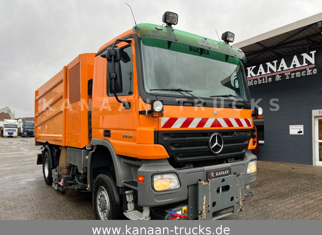 Mercedes-Benz 2032 Actros 4x4 Bucher STKF 9500 AIRPORT KLIMA - Мотометачна машина: снимка 2 Mercedes-Benz 2032 Actros 4x4 Bucher STKF 9500 AIRPORT KLIMA - Мотометачна машина: снимка 2
