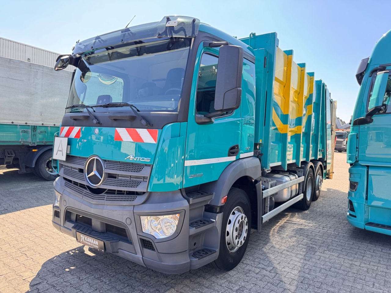 Mercedes-Benz 2533 Antos Müllwagen Zöller Euro6 - Боклукчийска кола: снимка 2 Mercedes-Benz 2533 Antos Müllwagen Zöller Euro6 - Боклукчийска кола: снимка 2