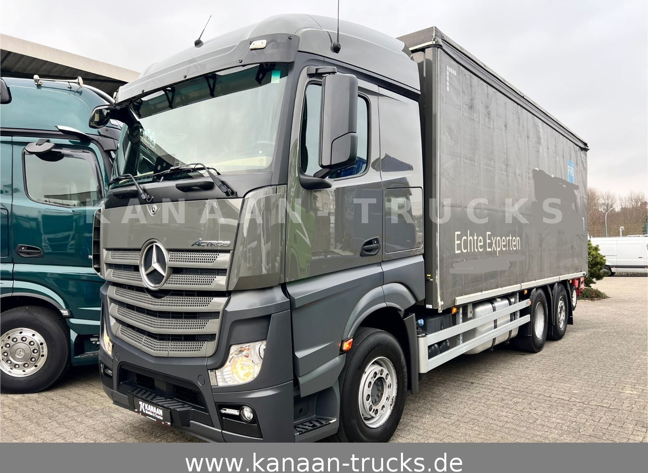 Mercedes-Benz 2548 Actros 6x2 Pritsche Moffet Mitnahme stapler - Камион с кран: снимка 2 Mercedes-Benz 2548 Actros 6x2 Pritsche Moffet Mitnahme stapler - Камион с кран: снимка 2