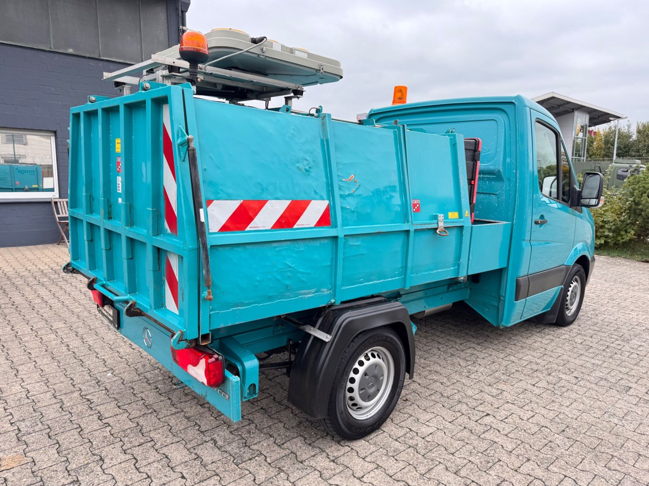 Mercedes-Benz 313 CDI  Sprinter II Bertsche  Müllwagen  Tafel - Боклукчийска кола: снимка 5 Mercedes-Benz 313 CDI  Sprinter II Bertsche  Müllwagen  Tafel - Боклукчийска кола: снимка 5