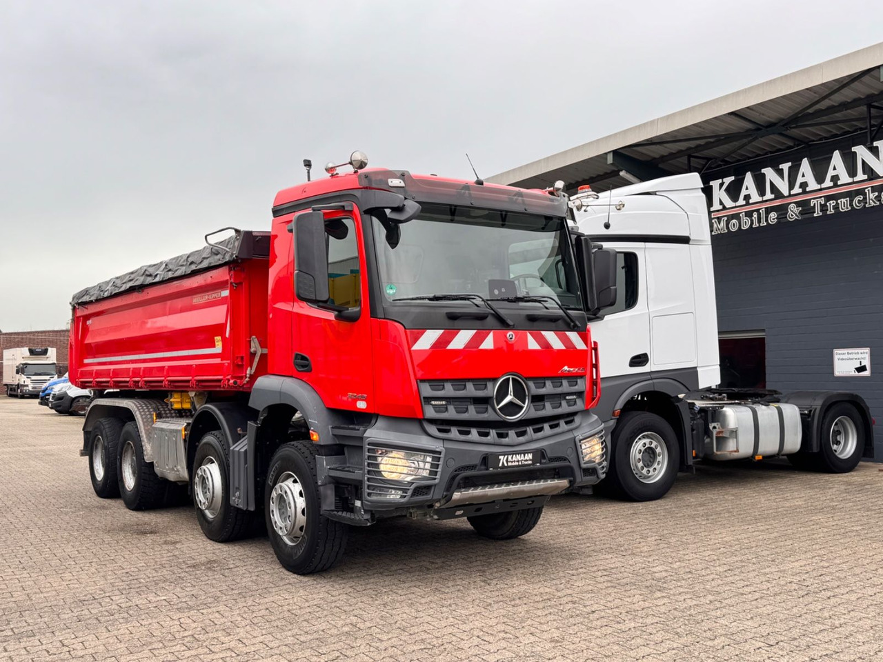 Mercedes-Benz 3246 K Actros 8x4 Meiller Bordmatik - Самосвал камион: снимка 2 Mercedes-Benz 3246 K Actros 8x4 Meiller Bordmatik - Самосвал камион: снимка 2
