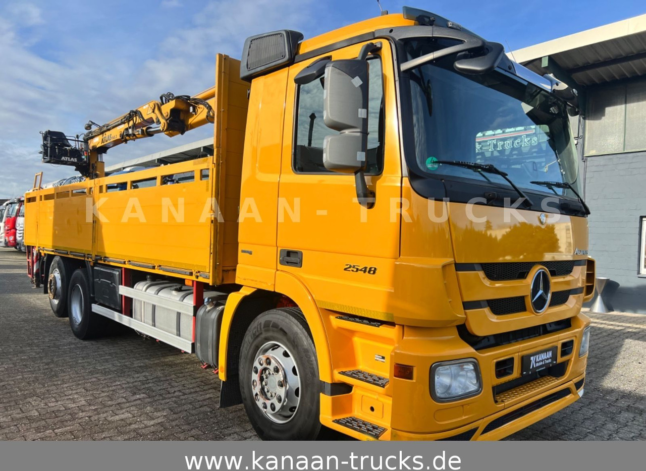 Mercedes-Benz Actros L 2548 6x2 Retarder ATLAS AK165.2VB - Камион с кран: снимка 2 Mercedes-Benz Actros L 2548 6x2 Retarder ATLAS AK165.2VB - Камион с кран: снимка 2