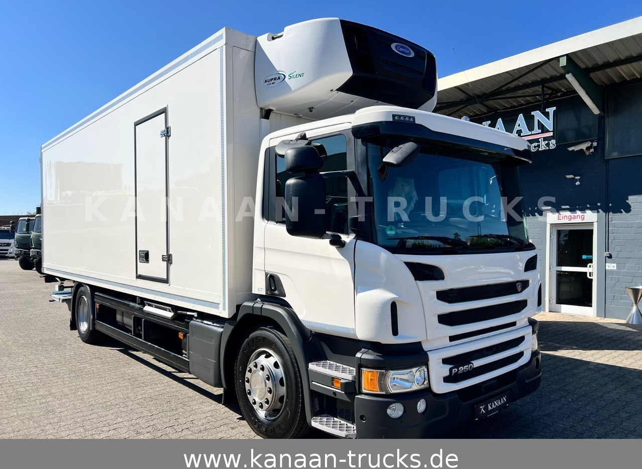 Scania P250 Kühlkoffer Carrier Supra1150 Silent LBW E6 - Рефрижератор камион: снимка 1 Scania P250 Kühlkoffer Carrier Supra1150 Silent LBW E6 - Рефрижератор камион: снимка 1