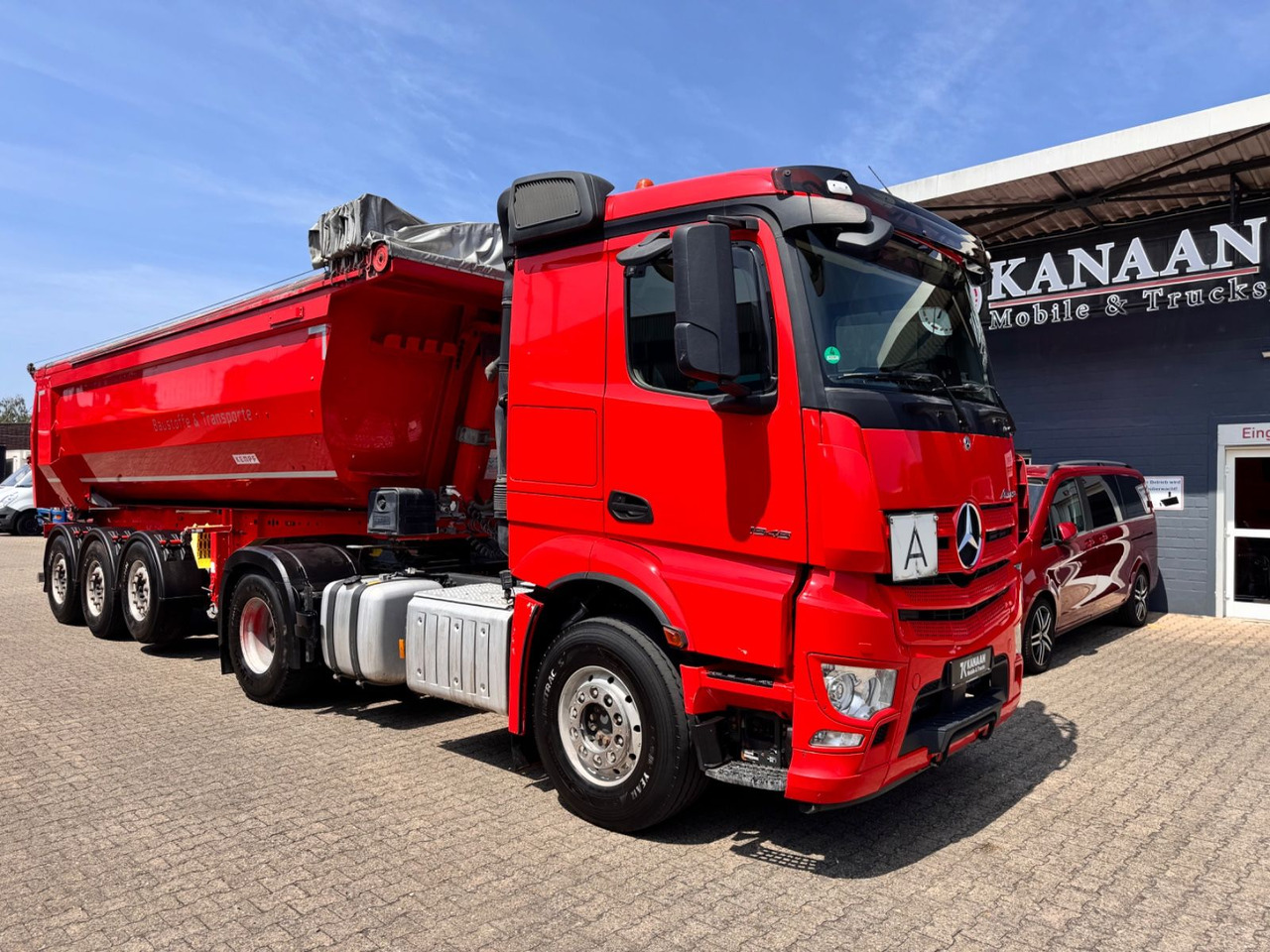 Mercedes-Benz 1846 Actros LS Kipphydraulik Alcoa TÜV NEU - Влекач: снимка 1 Mercedes-Benz 1846 Actros LS Kipphydraulik Alcoa TÜV NEU - Влекач: снимка 1