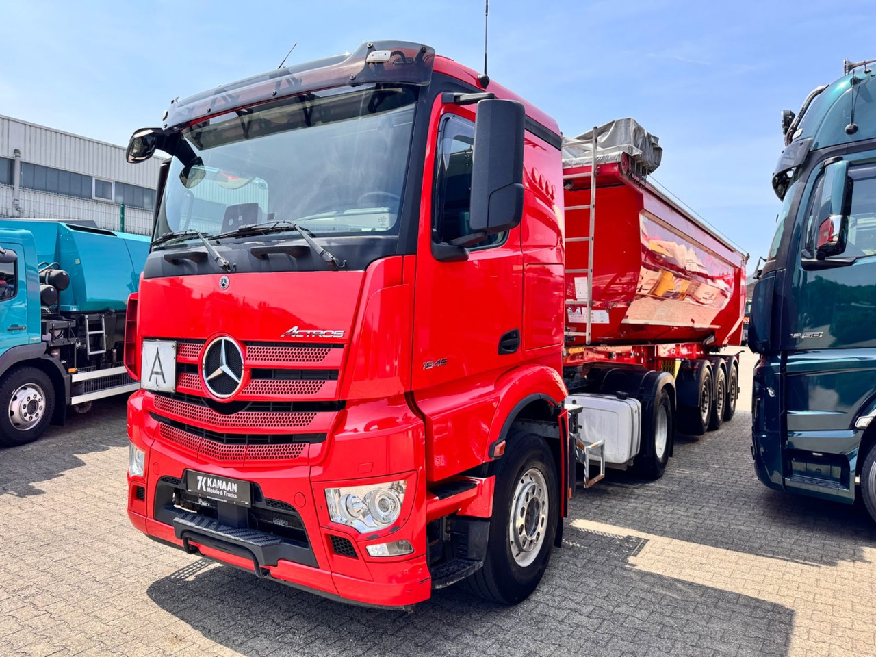 Mercedes-Benz 1846 Actros LS Kipphydraulik Alcoa TÜV NEU - Влекач: снимка 2 Mercedes-Benz 1846 Actros LS Kipphydraulik Alcoa TÜV NEU - Влекач: снимка 2