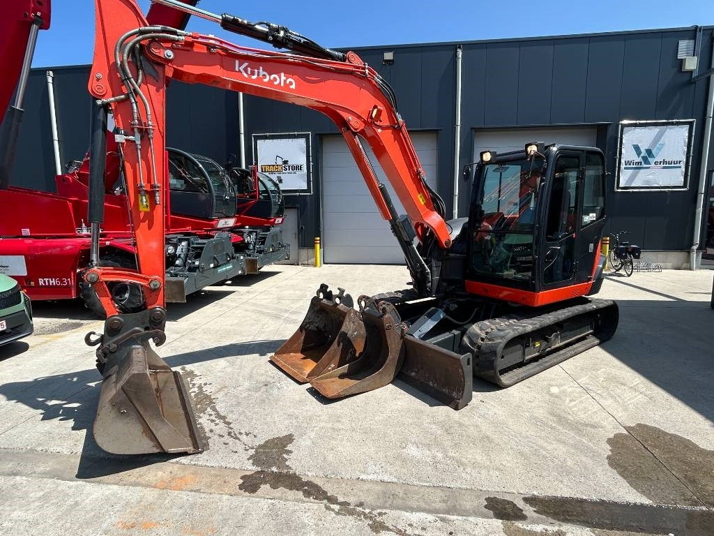 Kubota KX 080-4 - Мини багер: снимка 2 Kubota KX 080-4 - Мини багер: снимка 2