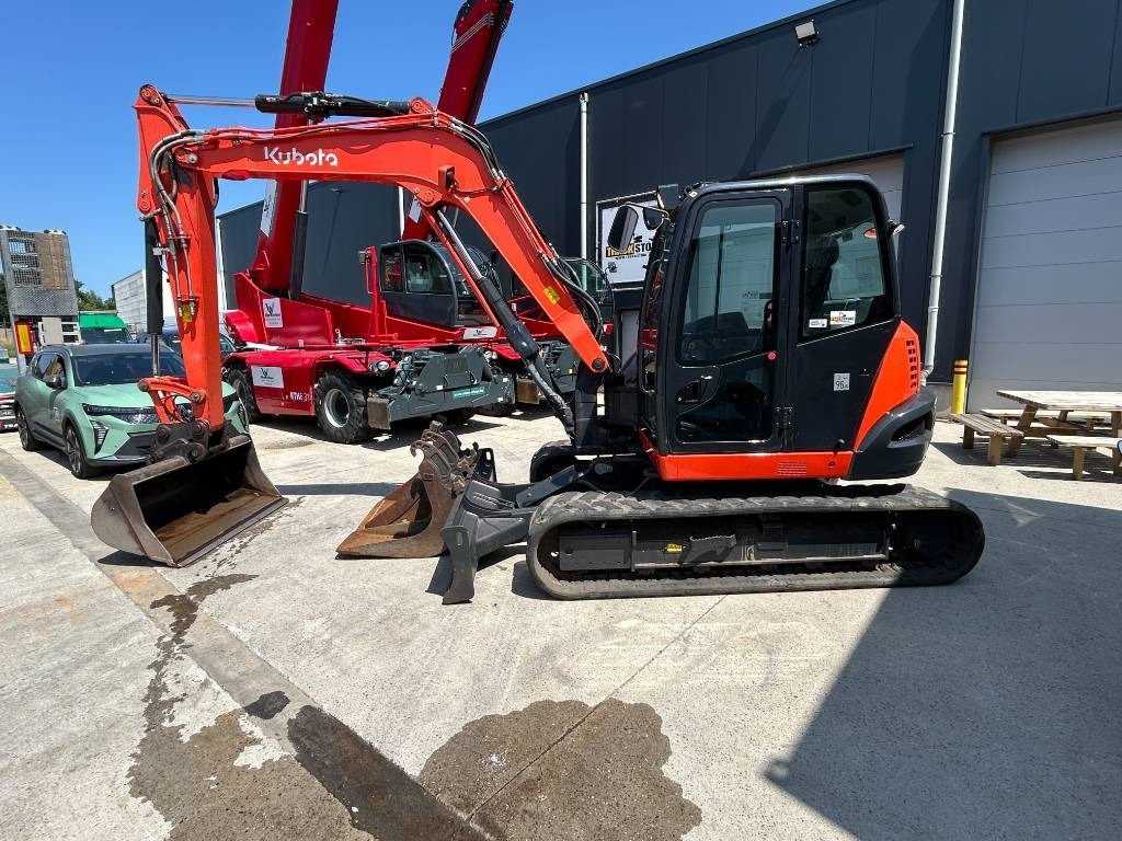Kubota KX 080-4 - Мини багер: снимка 1 Kubota KX 080-4 - Мини багер: снимка 1