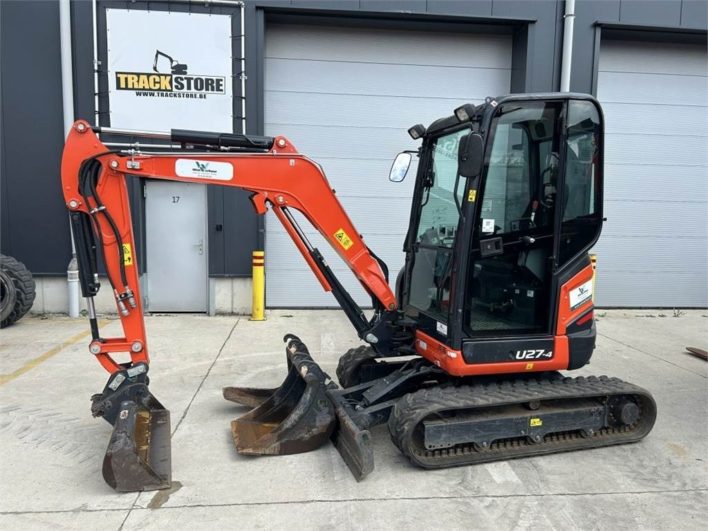Kubota U27-4 (9691) - Мини багер: снимка 1 Kubota U27-4 (9691) - Мини багер: снимка 1