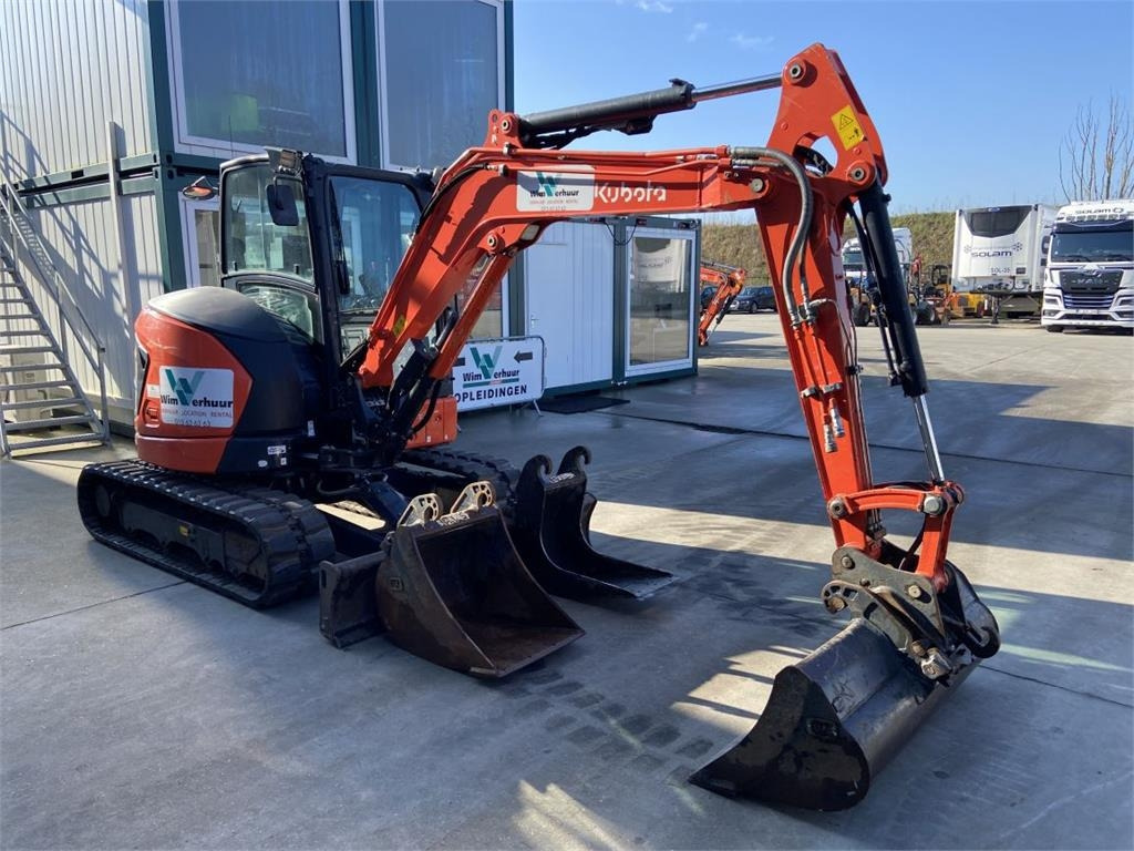 Kubota U50-5 (5020) - Мини багер: снимка 4 Kubota U50-5 (5020) - Мини багер: снимка 4