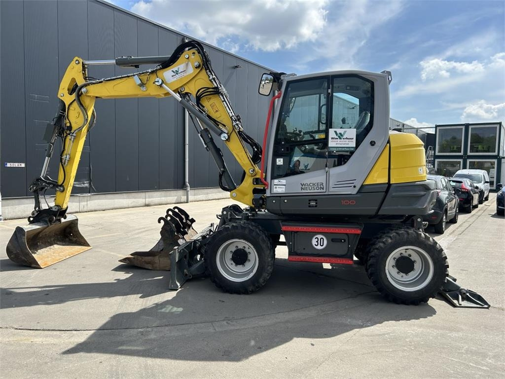 Wacker Neuson EW100 (9020) - Колесен багер: снимка 1 Wacker Neuson EW100 (9020) - Колесен багер: снимка 1
