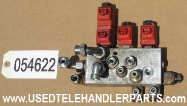 MERLO STEUERBLOCK SCHALTUNG/HANDBR. Nr. 054622 - Хидравличен клапан за Телескопичен товарач: снимка 1 MERLO STEUERBLOCK SCHALTUNG/HANDBR. Nr. 054622 - Хидравличен клапан за Телескопичен товарач: снимка 1